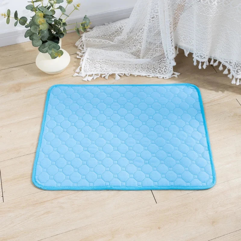Reusable Pet Pee Pad – Washable Waterproof Dog Training Mat & Car Seat Cover
