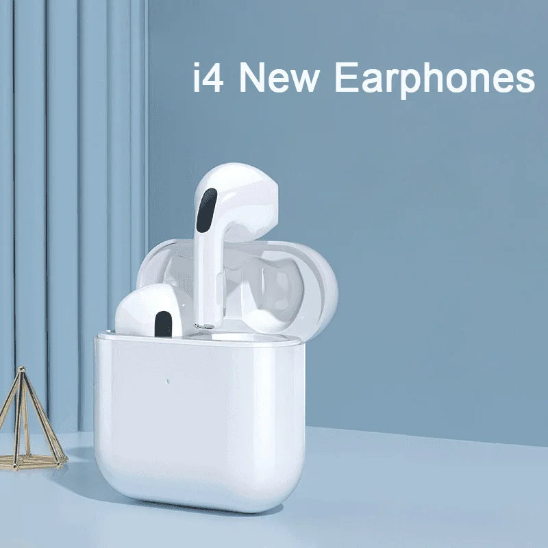 2025 i4 TWS Wireless Bluetooth Earphones Headphones Mini Earpone Headset For PC Android Apple iPhone Earbuds Accessories