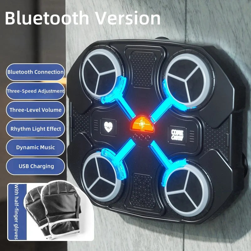 Smart Music Boxing Machine – Wall-Mounted Reaction & Punch Training Pad