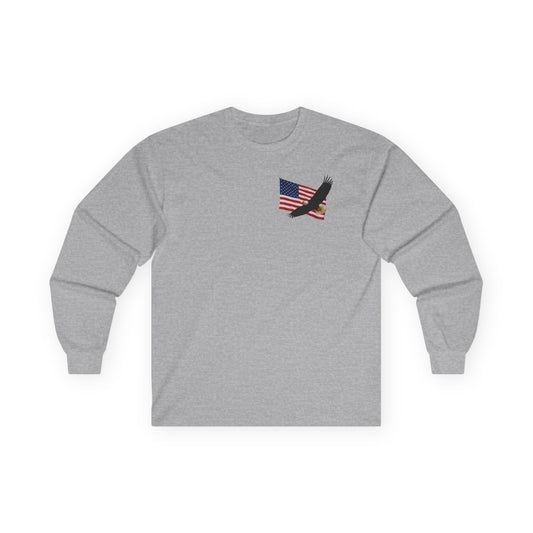 🦅 Patriotic Eagle Long Sleeve Tee