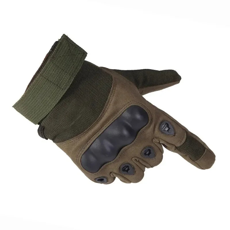 Tactical Military Gloves, Color Bullet Air Gun Shooting, Soldier Combat Anti Slip Bicycle All Finger Gloves, MEN&