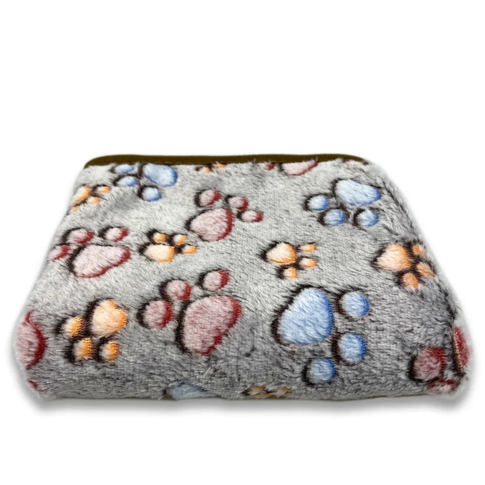 Flannel Pet Fleece Blanket – Soft Warm Bed Mat for Cats & Dogs, Sofa Cushion