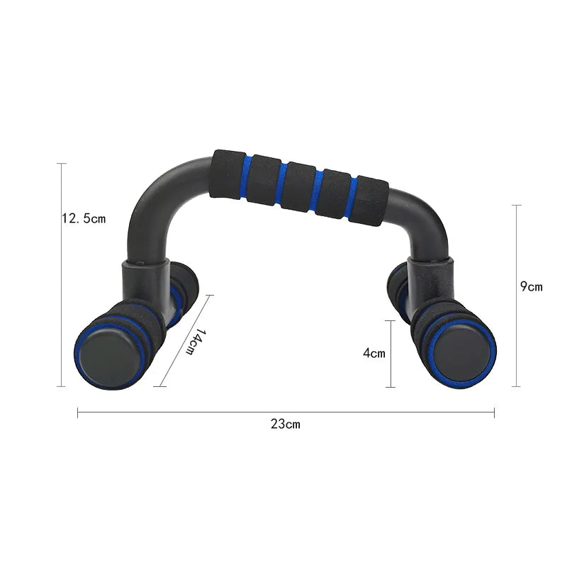 H Type Push-up Stand Push-up Fitness Equipment Chest Muscle Training Home Foam Handlebar Push-ups