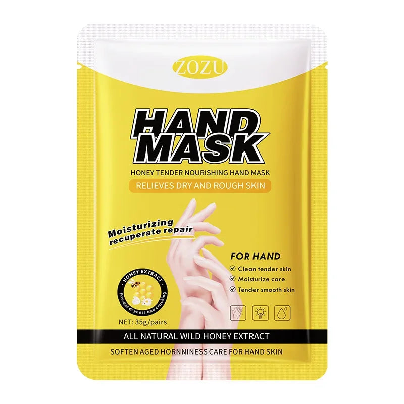 10 Pairs Honey Hand Mask Hands skincare Masks Moisturizing Nourishing Tendering Smoothing Anti Wrinkle Hands Skin Care Products