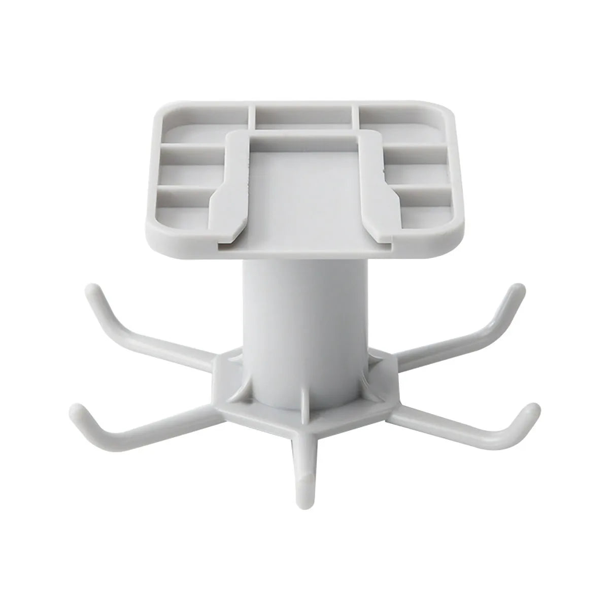 Kitchen Hooks Rotating Storage Rack Without Punching Wall-Mounted Kitchenware Supplies Gods Multifunctional Shelves