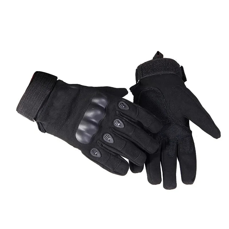 Tactical Military Gloves, Color Bullet Air Gun Shooting, Soldier Combat Anti Slip Bicycle All Finger Gloves, MEN&