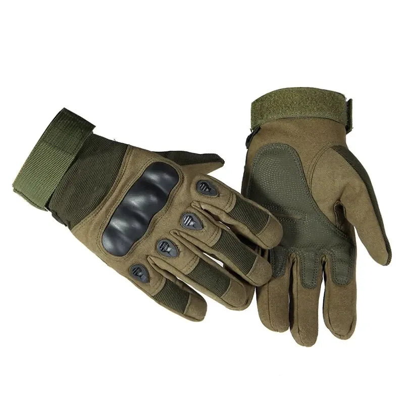 Tactical Military Gloves, Color Bullet Air Gun Shooting, Soldier Combat Anti Slip Bicycle All Finger Gloves, MEN&