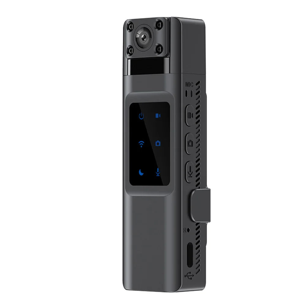JOZUZE Mini Camera Portable Police Pocket Sport Digital Voice Video Business Conference 1080P Wearable Body Cam Riding Recorder