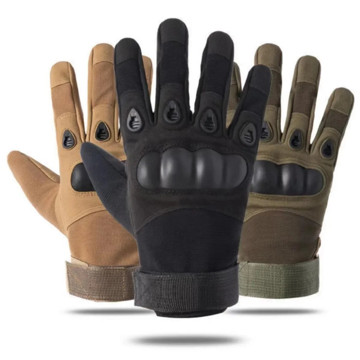 Tactical Military Gloves, Color Bullet Air Gun Shooting, Soldier Combat Anti Slip Bicycle All Finger Gloves, MEN&