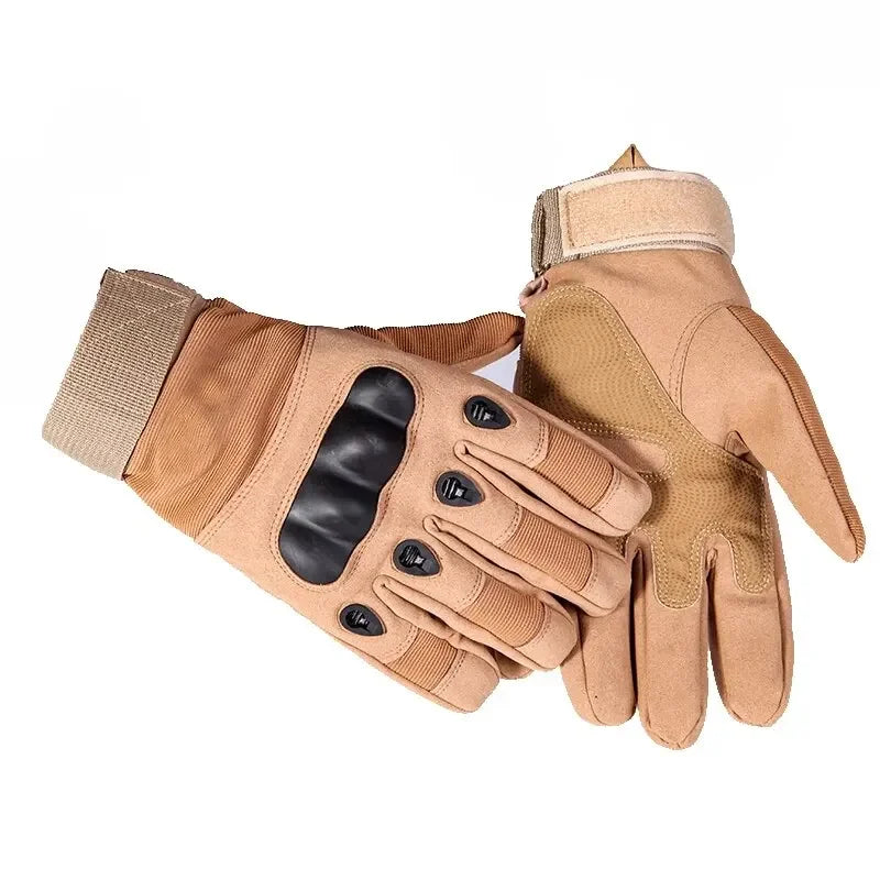 Tactical Military Gloves, Color Bullet Air Gun Shooting, Soldier Combat Anti Slip Bicycle All Finger Gloves, MEN&