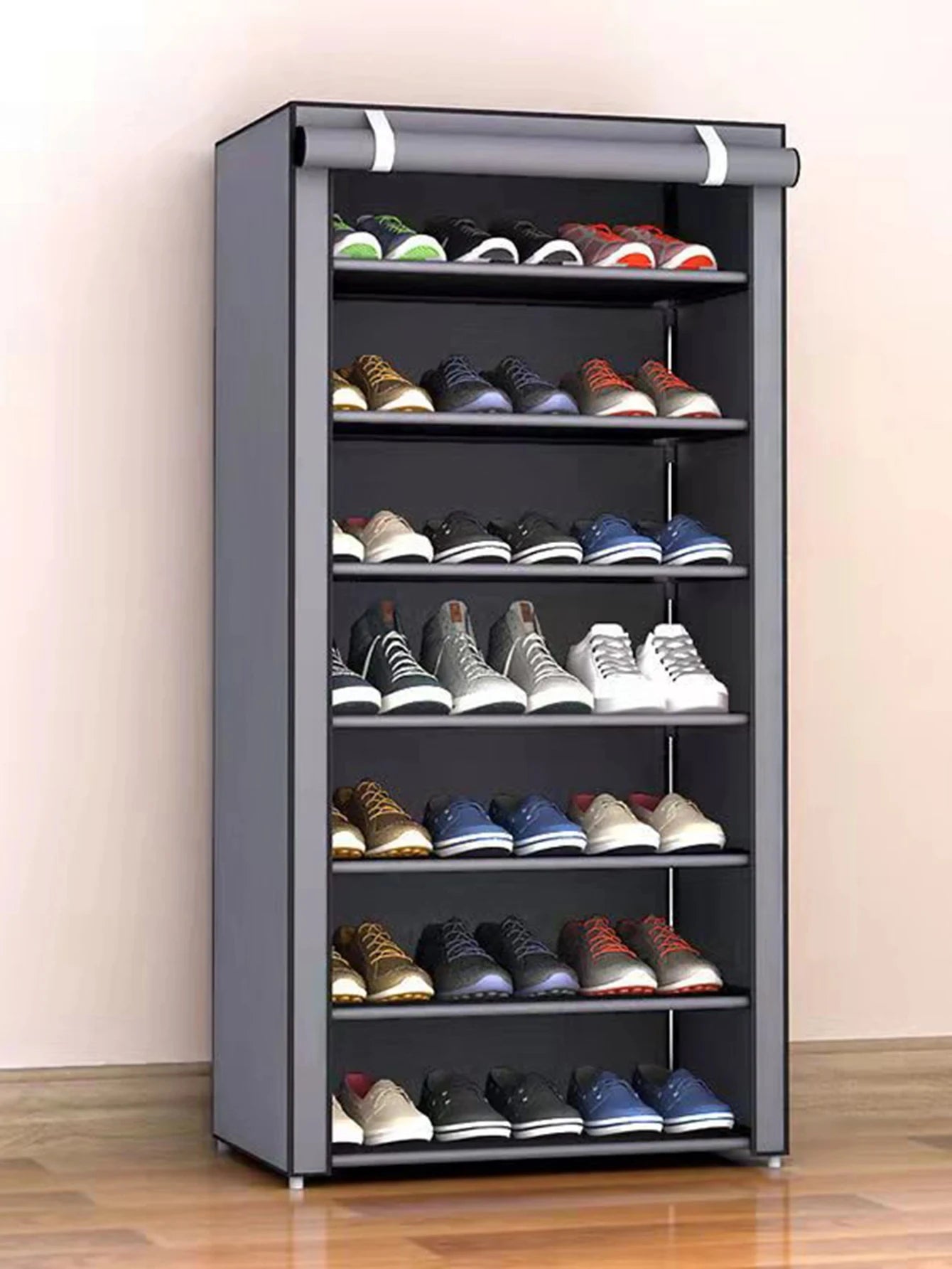 10/8/6 Layers Shoes Rack Organizer Space-saving Cabinets Shoes Shelf Rack Home Furniture Dustproof Shelf Dormitory Organizer
