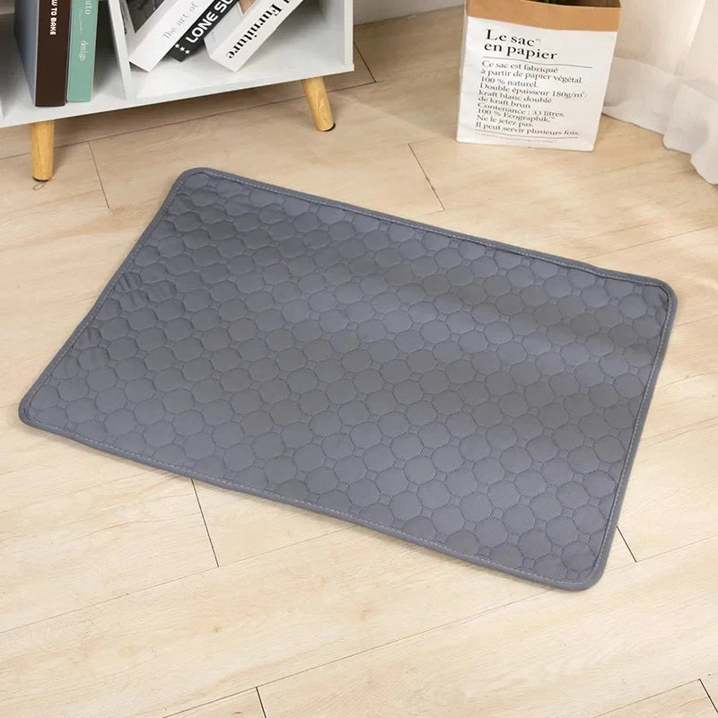 Reusable Pet Pee Pad – Washable Waterproof Dog Training Mat & Car Seat Cover