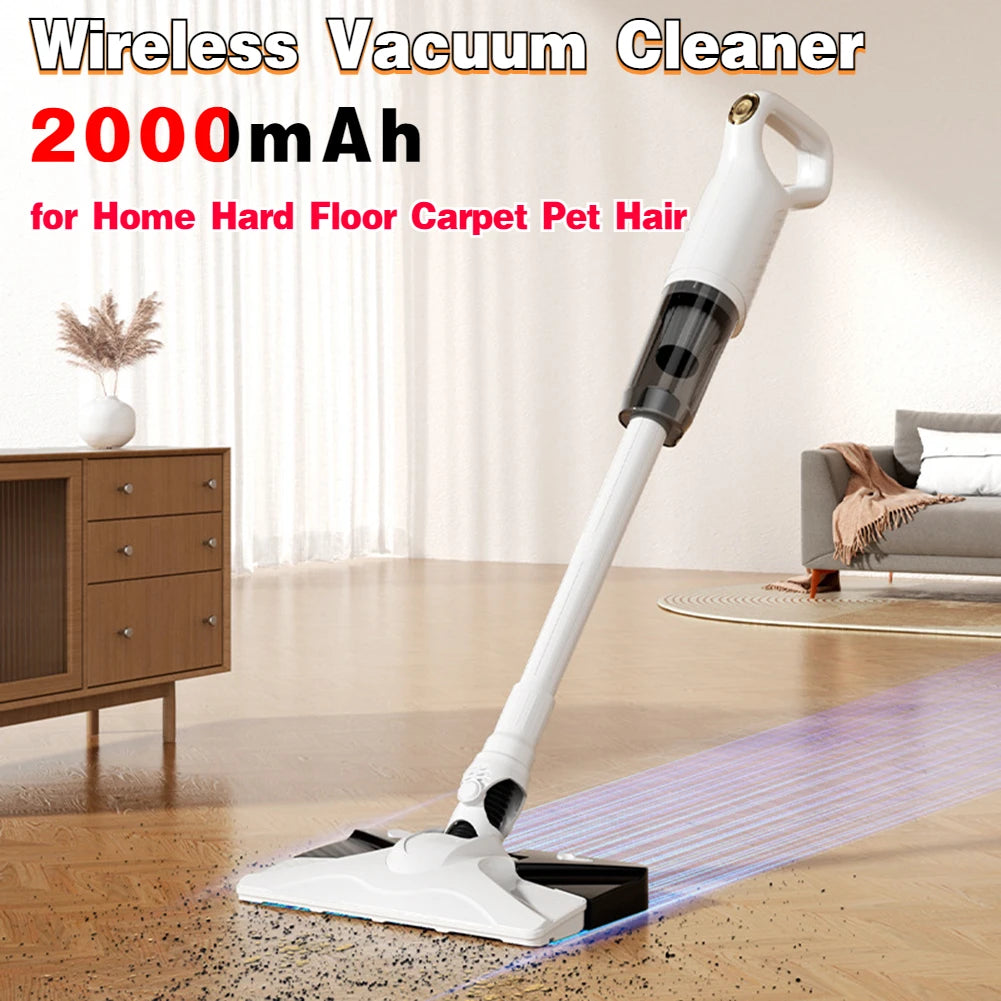 Cordless Handheld Vacuum Cleaner – Rechargeable Pet Hair & Floor Cleaner
