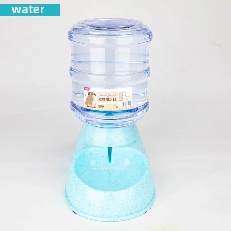 Large Capacity Pet Feeder & Water Dispenser – Automatic Bowl for Cats & Dogs