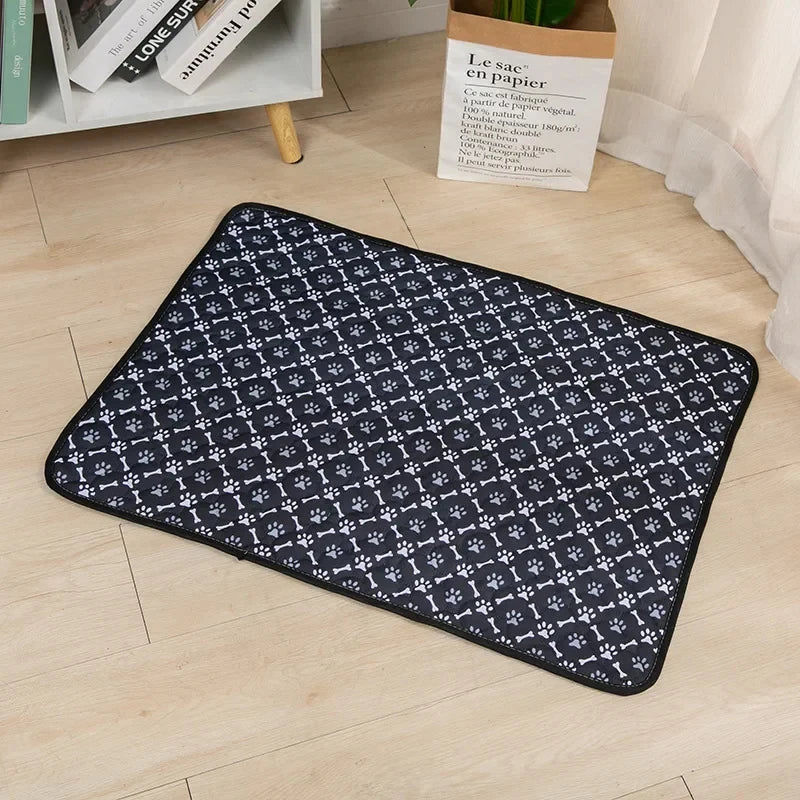 Reusable Pet Pee Pad – Washable Waterproof Dog Training Mat & Car Seat Cover
