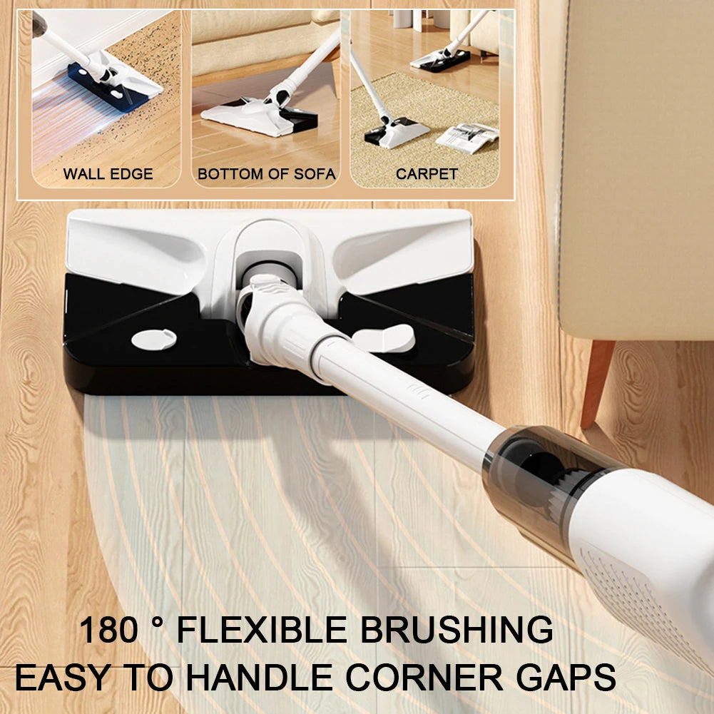 Cordless Handheld Vacuum Cleaner – Rechargeable Pet Hair & Floor Cleaner
