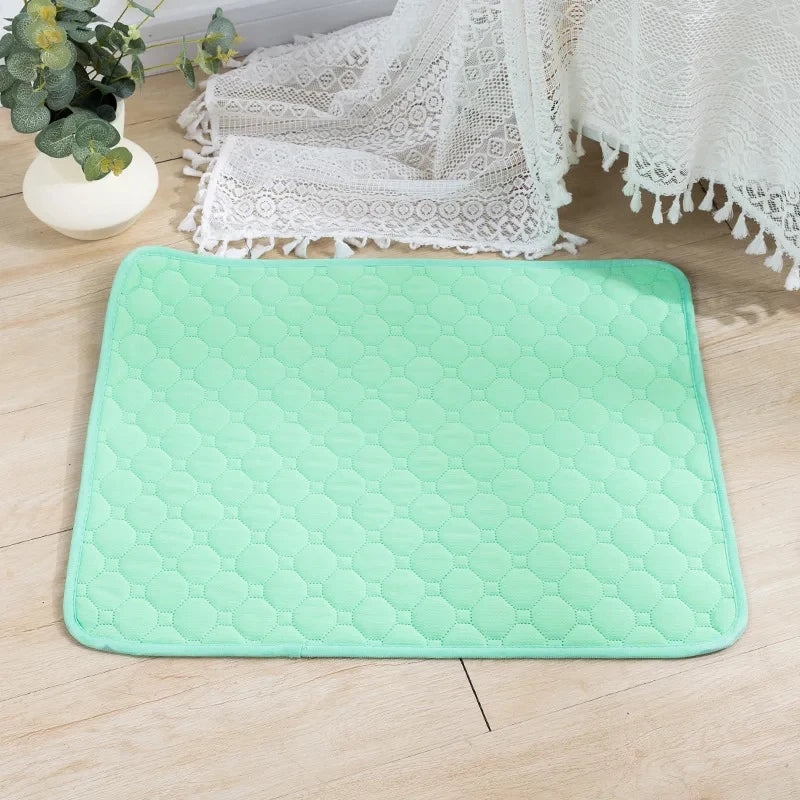 Reusable Pet Pee Pad – Washable Waterproof Dog Training Mat & Car Seat Cover