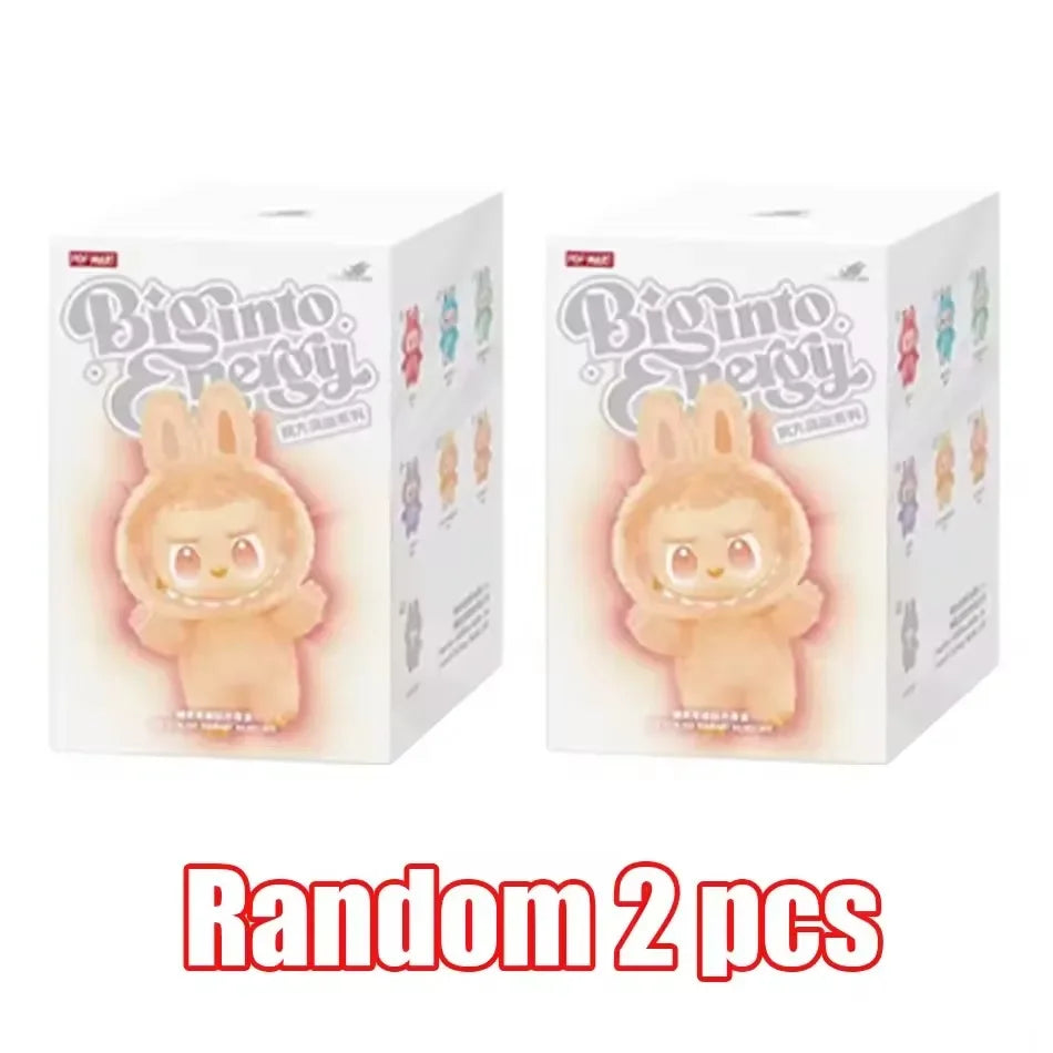 New labubu v3 monster series high energy vinyl pendant box blind character kawaii dollface keychain decorative gift