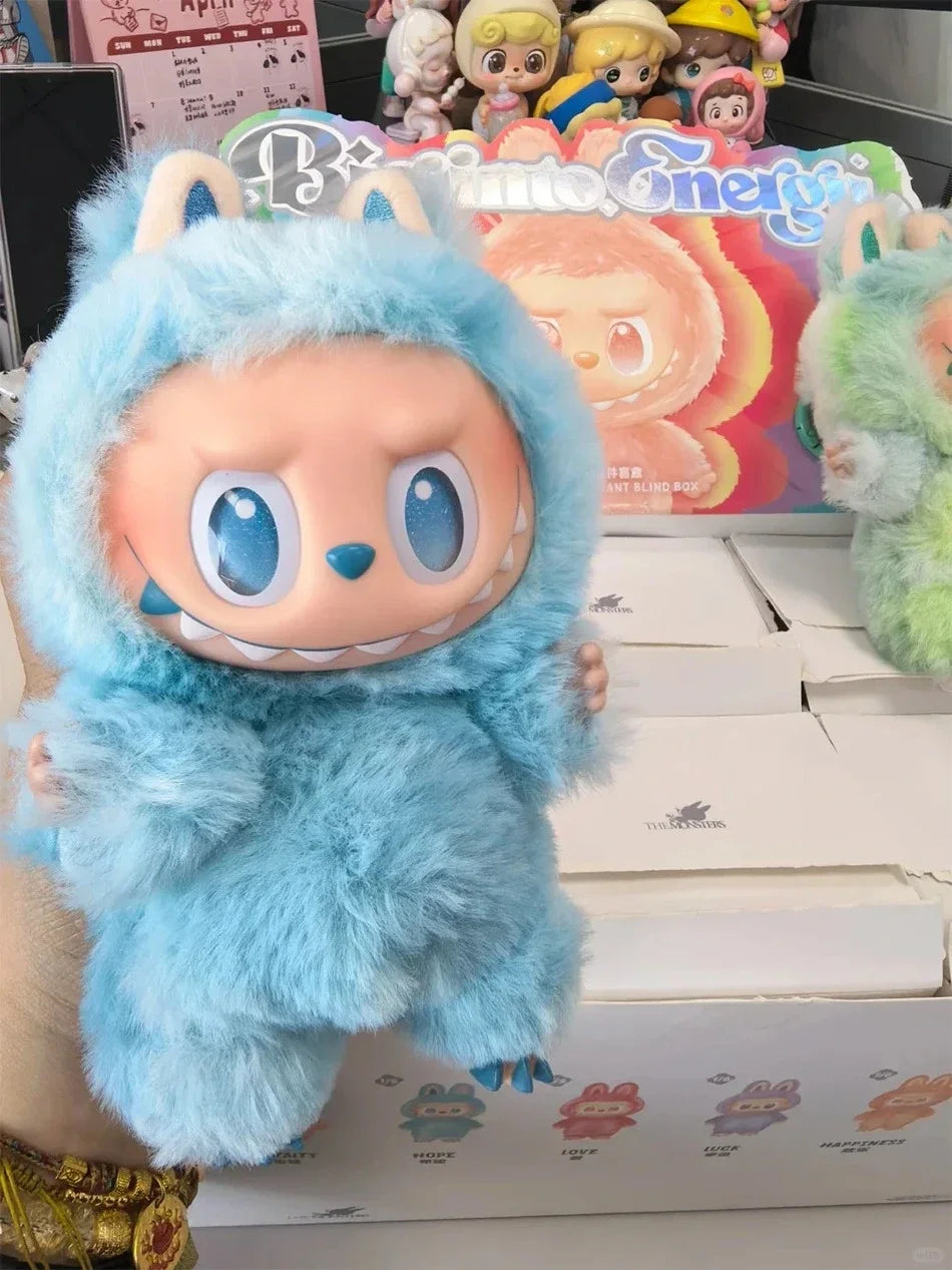 1:1 High Quality for La BuBu Blind Box Series PVC for La BuBu Macaron Pendant Doll Monster Keychain Birthday Christmas Gift