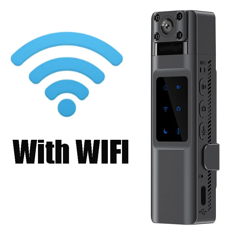JOZUZE Mini Camera Portable Police Pocket Sport Digital Voice Video Business Conference 1080P Wearable Body Cam Riding Recorder