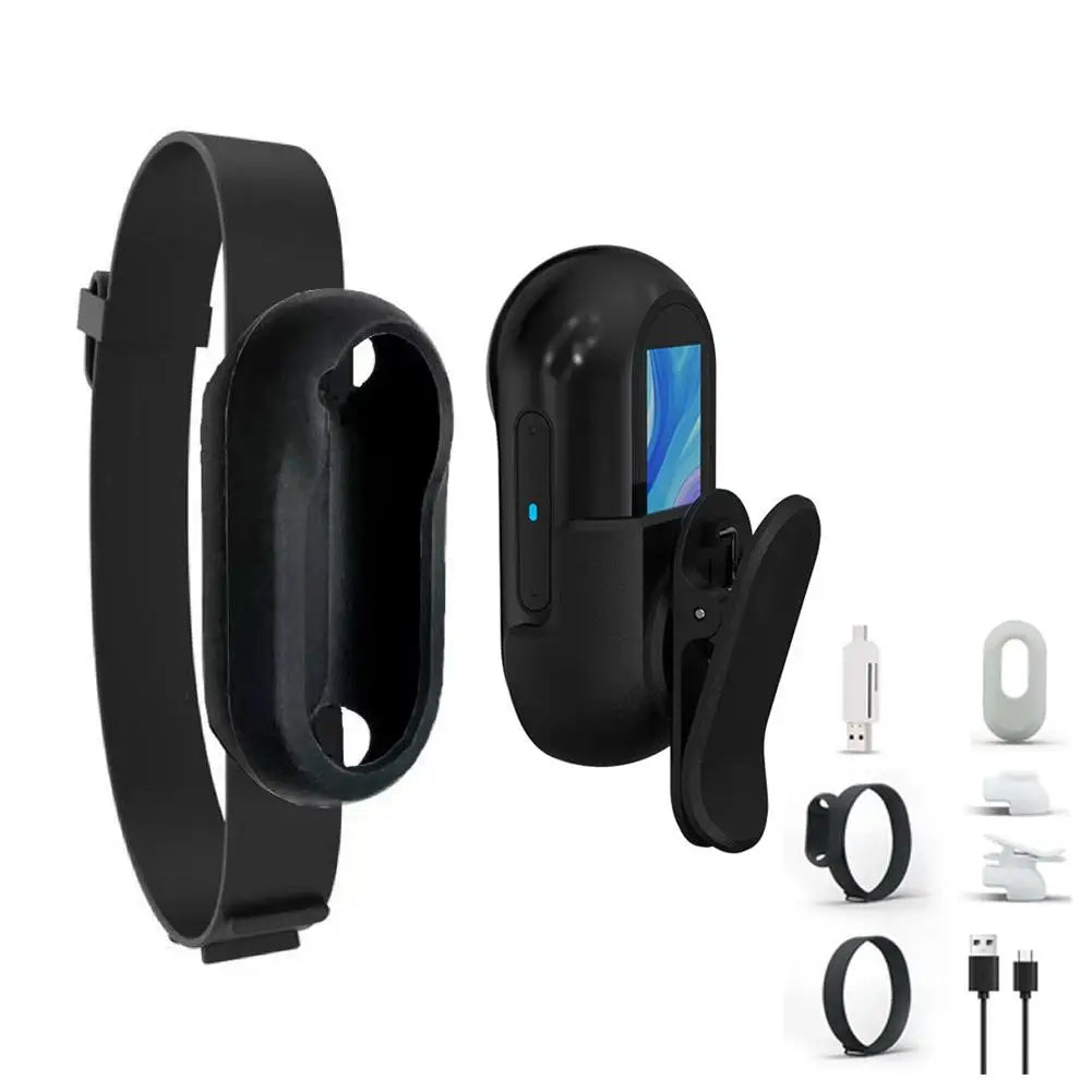 Mini Collar Camera for Cats & Dogs – No WiFi, Wireless, Motion Video Recorder