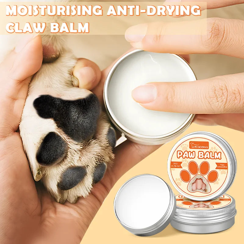 Natural Pet Paw Balm – Lick-Safe Moisturizer & Protector for Dogs & Cats