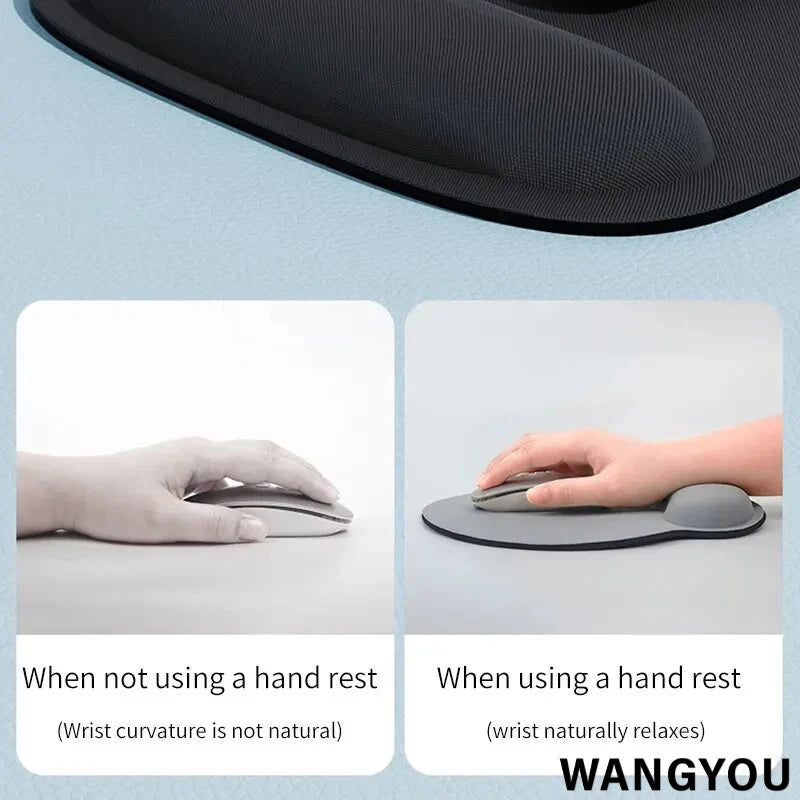 Colorful Wrist Mouse Pad Large Thickened Non Slip Learning And Office EVA Wrist Pad