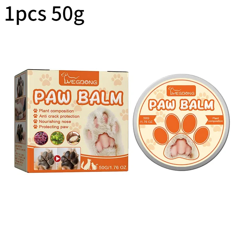 Natural Pet Paw Balm – Lick-Safe Moisturizer & Protector for Dogs & Cats
