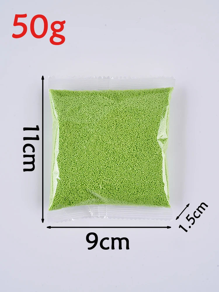 Colorful Sand Wax for DIY Candle Making – 50g Ice Flower & Pearl Wax