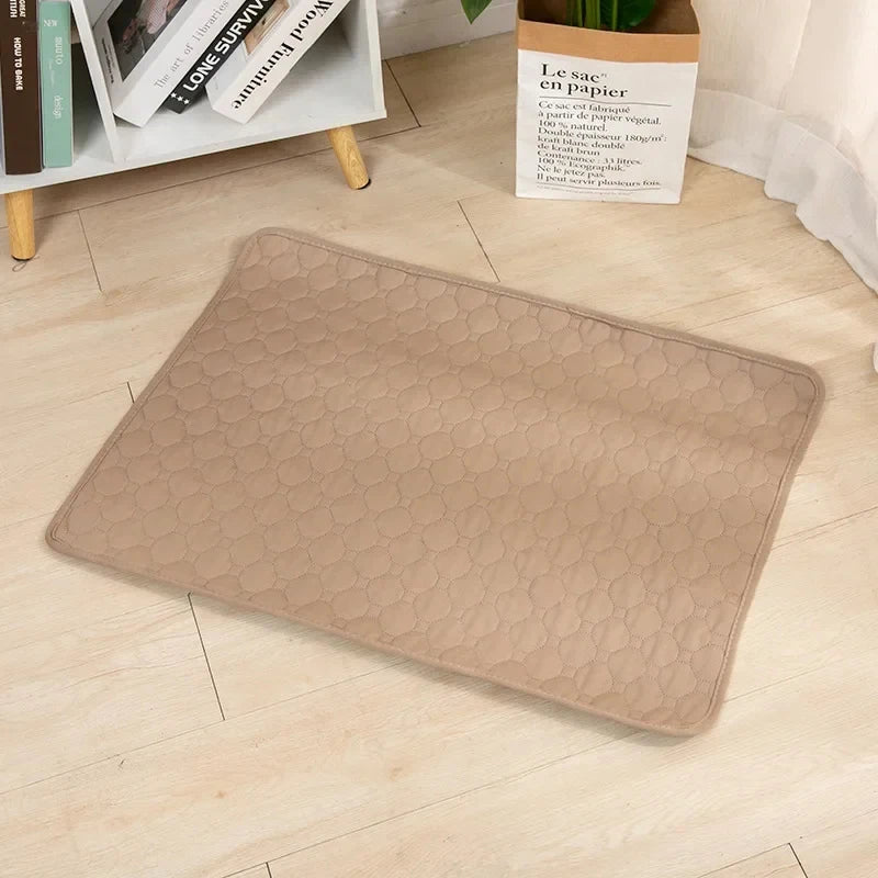 Reusable Pet Pee Pad – Washable Waterproof Dog Training Mat & Car Seat Cover