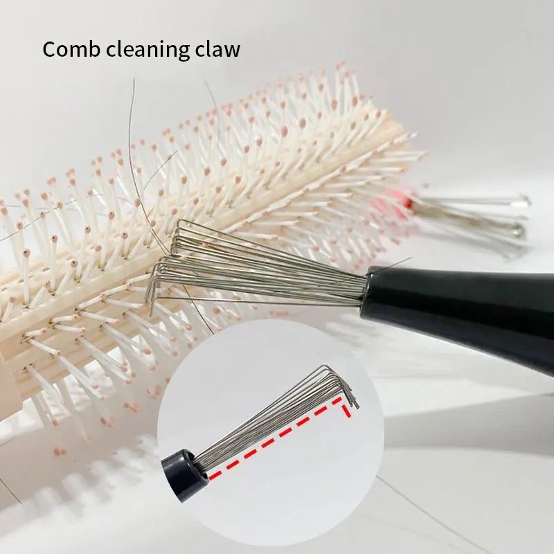 Comb Hair Brush Cleaner Beauty Tools Cleaning Products Cleaning Supplies Plastic Handle Cleaning Brush Comb Cleaning Claw