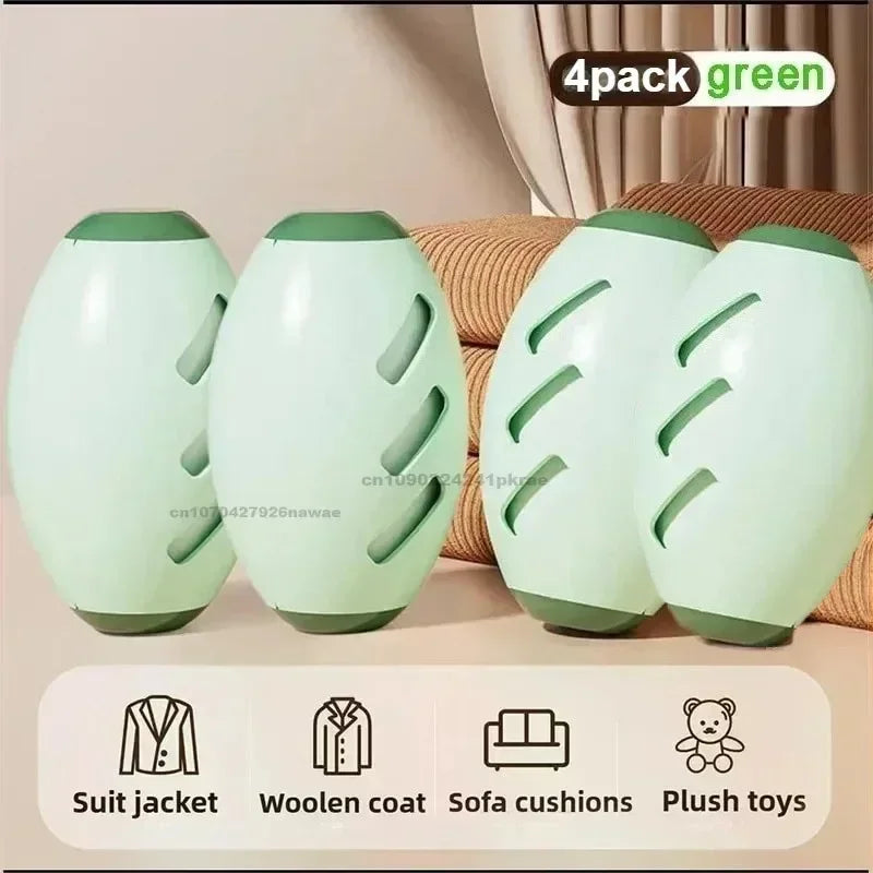 Portable Lint Remover Roller Washable Needed for Clothes Pets Dust Green Pet Hair Remover Lint Removing Tool Durable Plastic