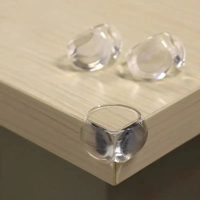 Baby Safety Silicone Table Corner Protector Furniture Edge Protection Cover Transparent Children Anti Collision Edge Guards