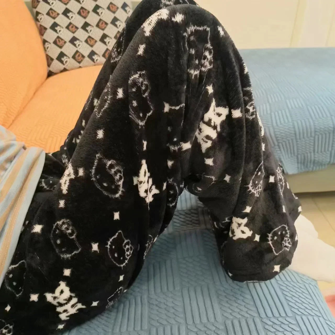 Y2K Hello Kitty Pajamas Pants Sanrio Anime Women&