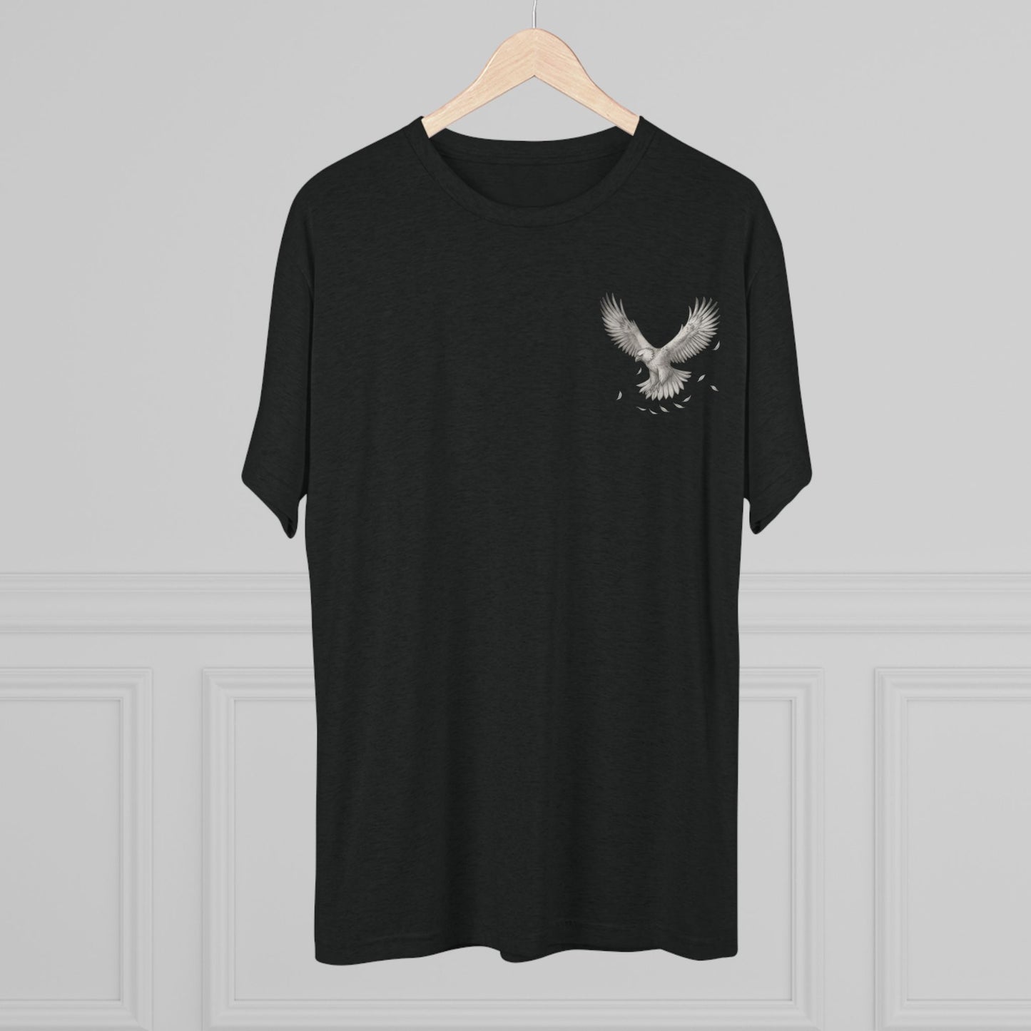 Eagle Soar Unisex Tri-Blend Tee - Nature Inspired - 🐾 Unisex Tri-Blend Crew Tee — Soft, Stylish & Made for Nature Lovers