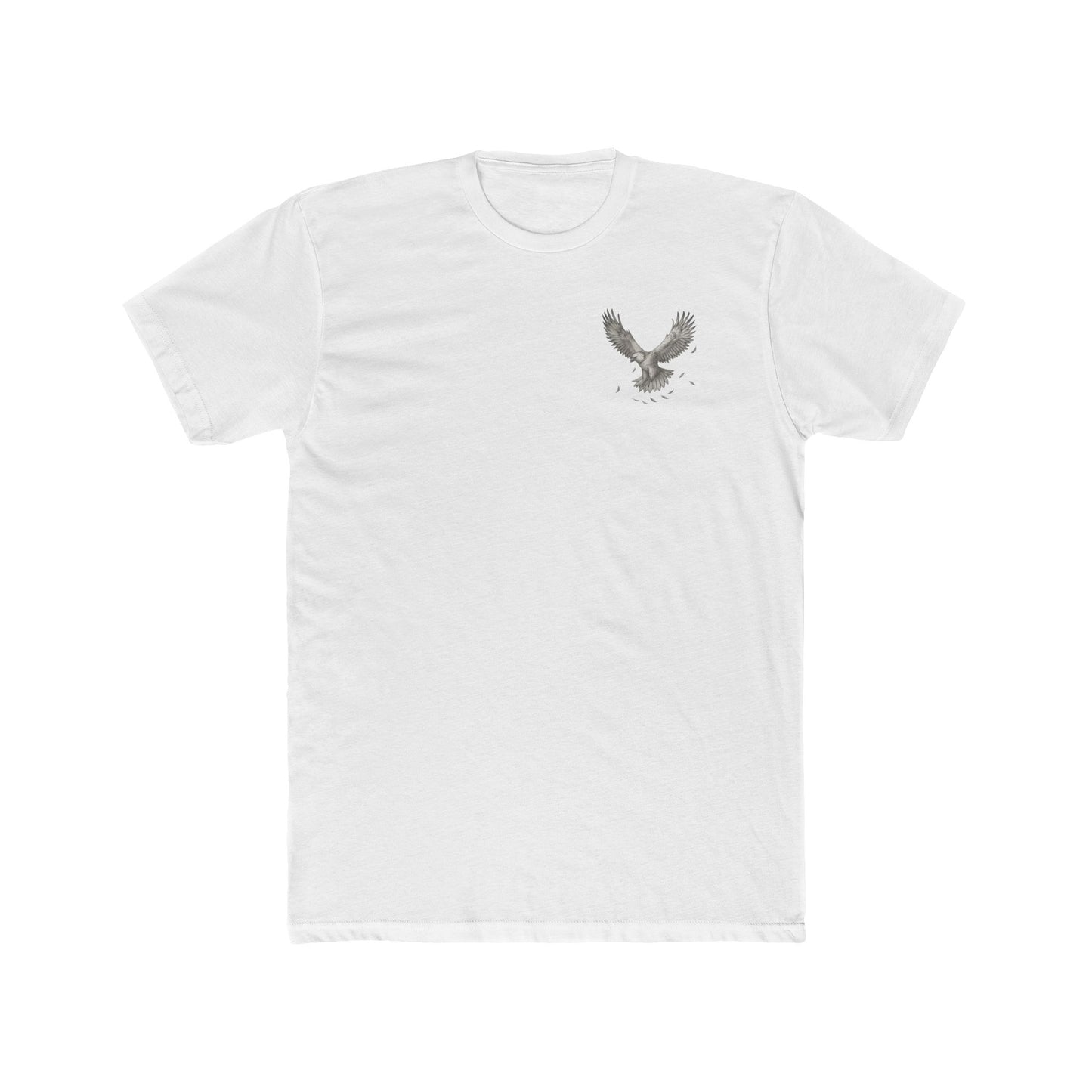 Eagle Spirit Unisex Crew Tee | Nature Lover Shirt, Wildlife T-Shirt, Gift for Bird Watchers, Eco-Friendly Apparel, Casual Wear