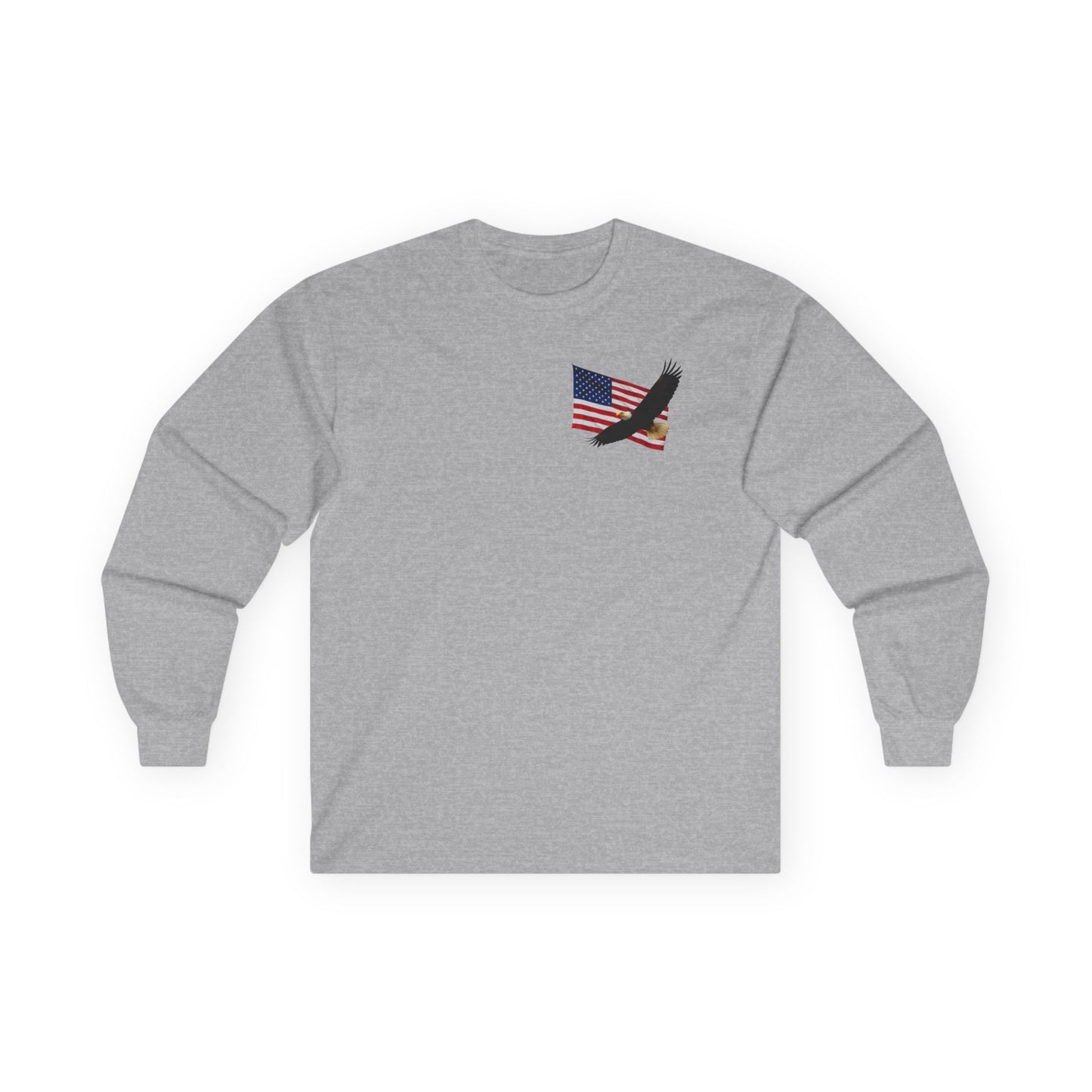 🦅 Patriotic Eagle Long Sleeve Tee
