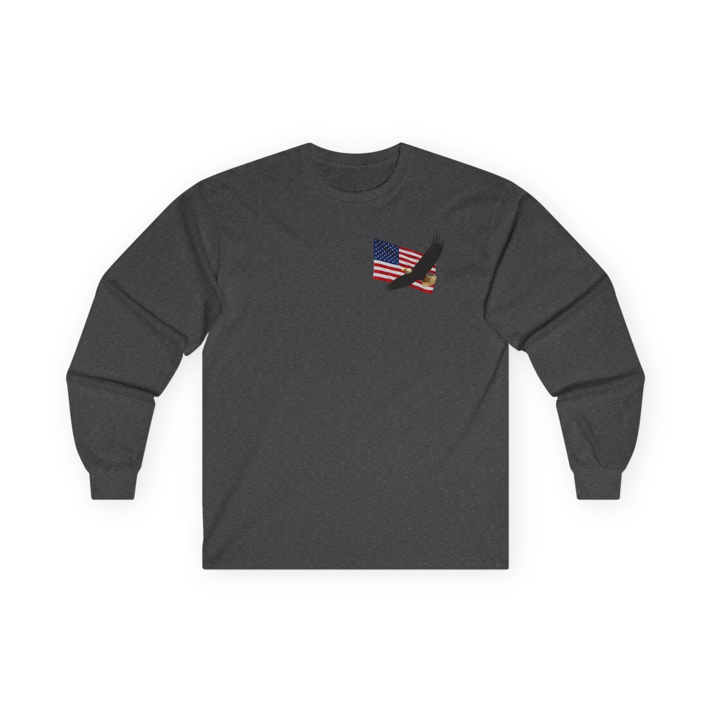 🦅 Patriotic Eagle Long Sleeve Tee