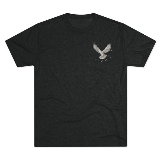 Eagle Soar Unisex Tri-Blend Tee - Nature Inspired - 🐾 Unisex Tri-Blend Crew Tee — Soft, Stylish & Made for Nature Lovers