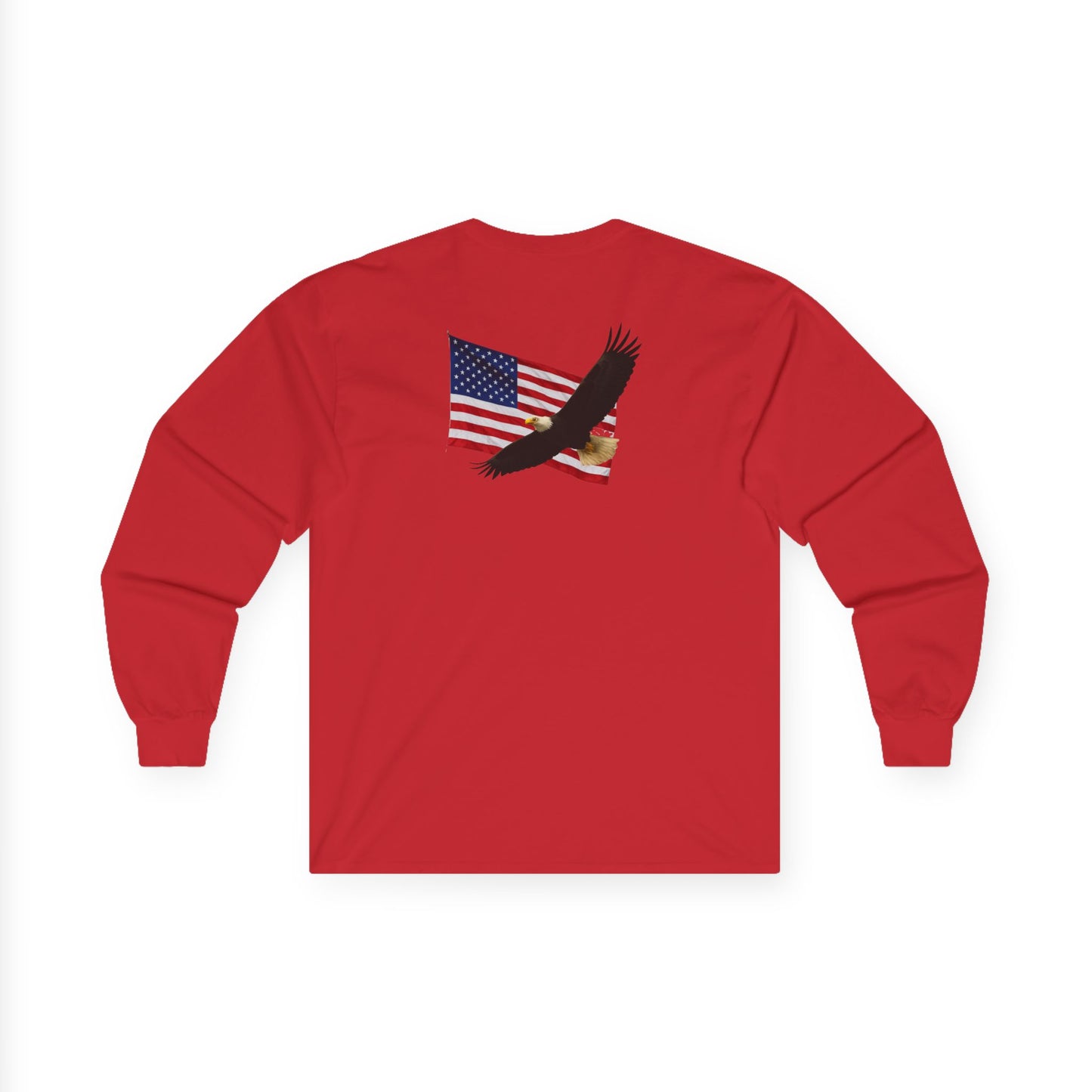 🦅 Patriotic Eagle Long Sleeve Tee