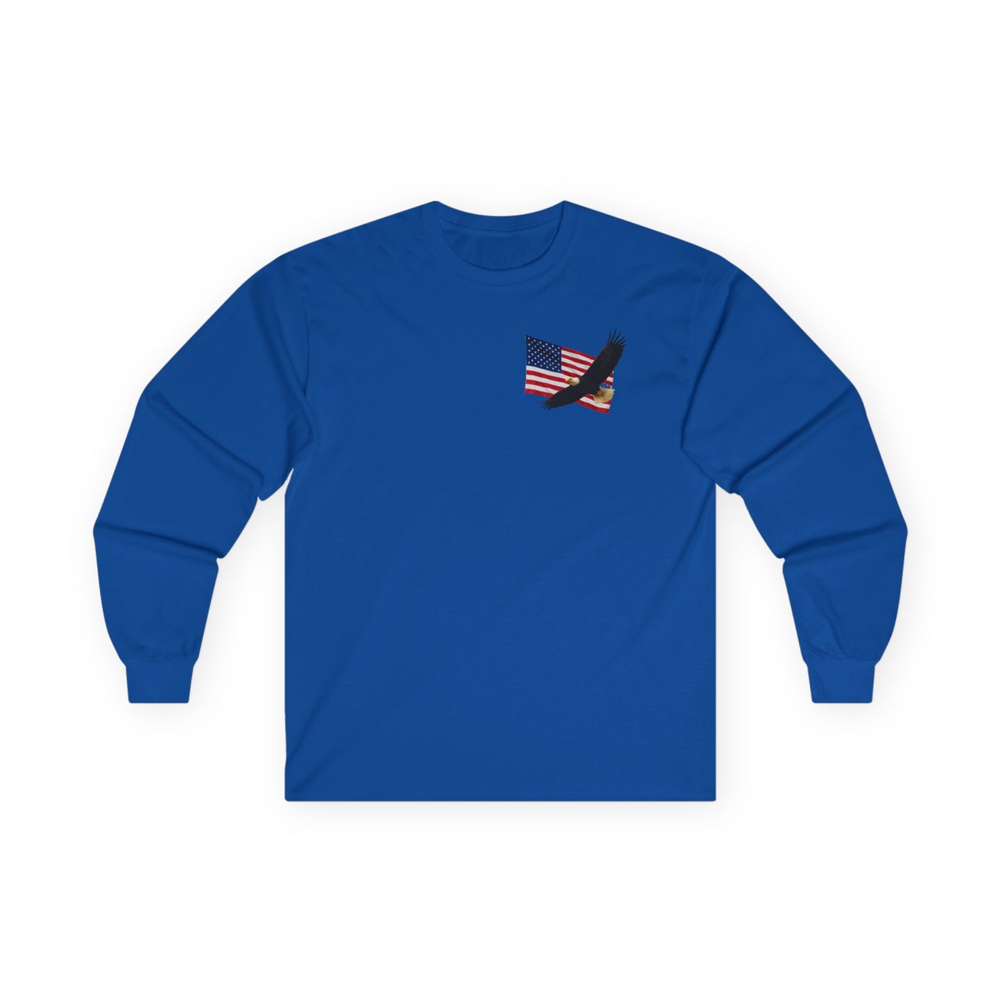 🦅 Patriotic Eagle Long Sleeve Tee