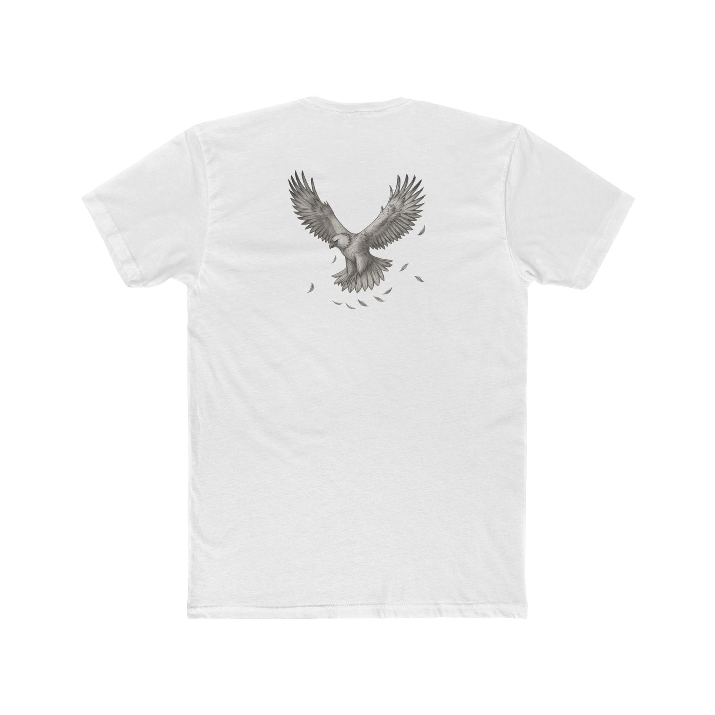 Eagle Spirit Unisex Crew Tee | Nature Lover Shirt, Wildlife T-Shirt, Gift for Bird Watchers, Eco-Friendly Apparel, Casual Wear