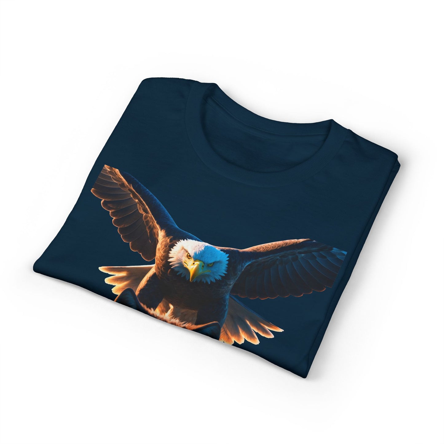 Eagle & Wolf Graphic T‑Shirt — Majestic Wildlife Nature Tee