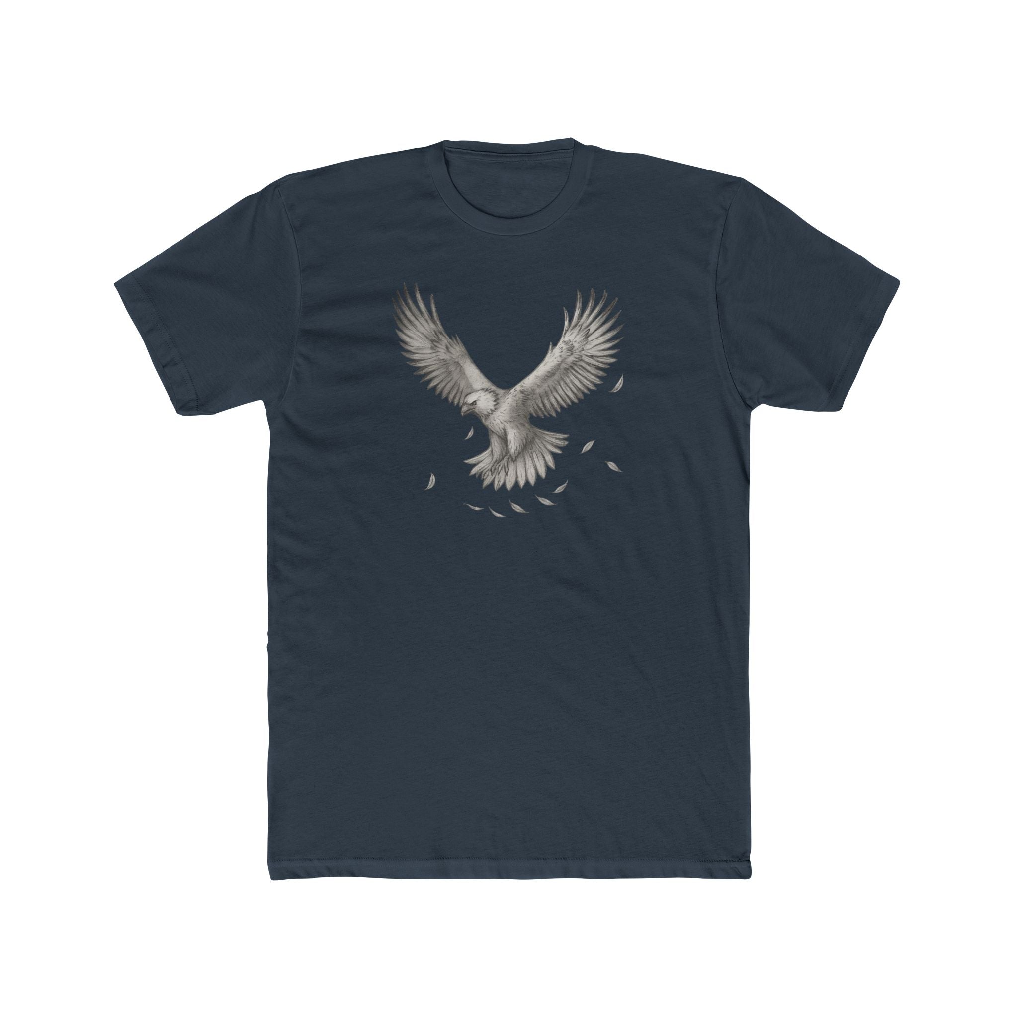 🦅 Soaring Eagle Unisex Cotton Crew Tee
