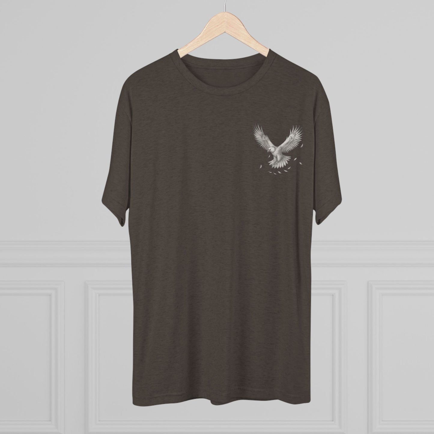 Eagle Soar Unisex Tri-Blend Tee - Nature Inspired - 🐾 Unisex Tri-Blend Crew Tee — Soft, Stylish & Made for Nature Lovers