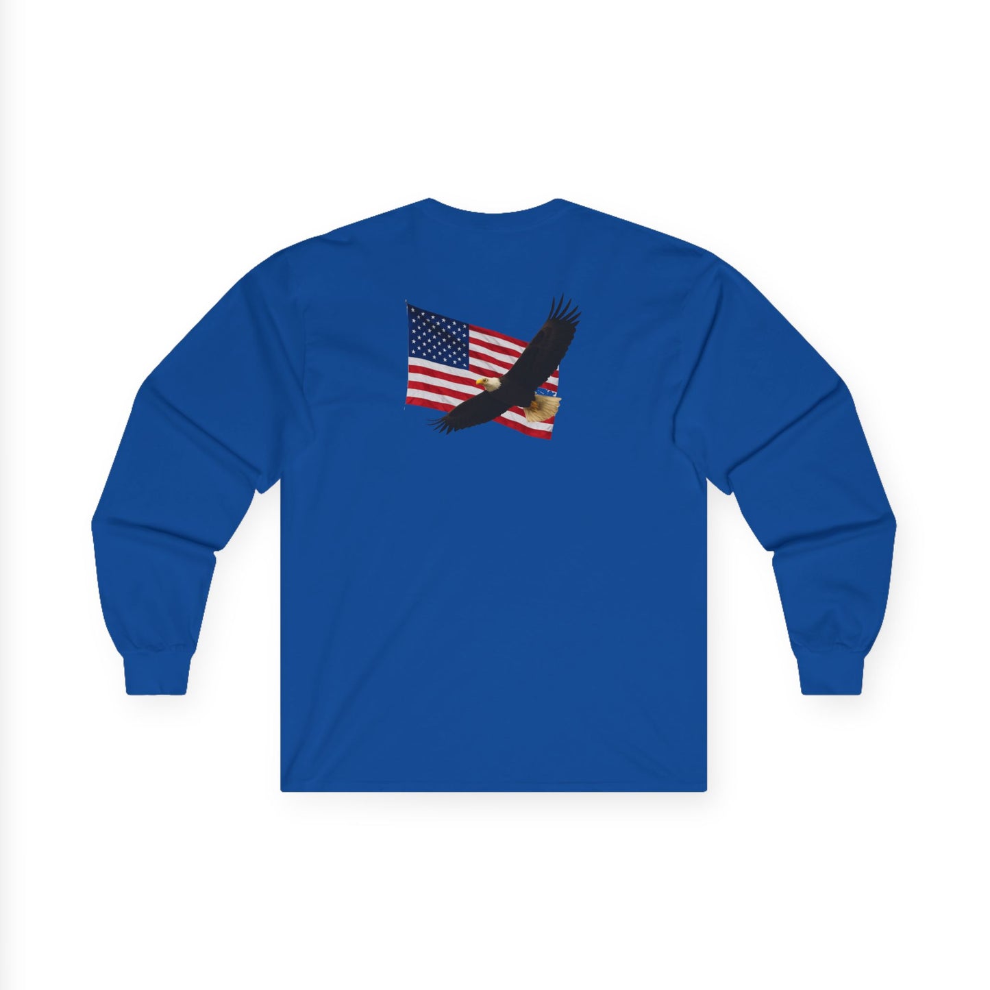 🦅 Patriotic Eagle Long Sleeve Tee