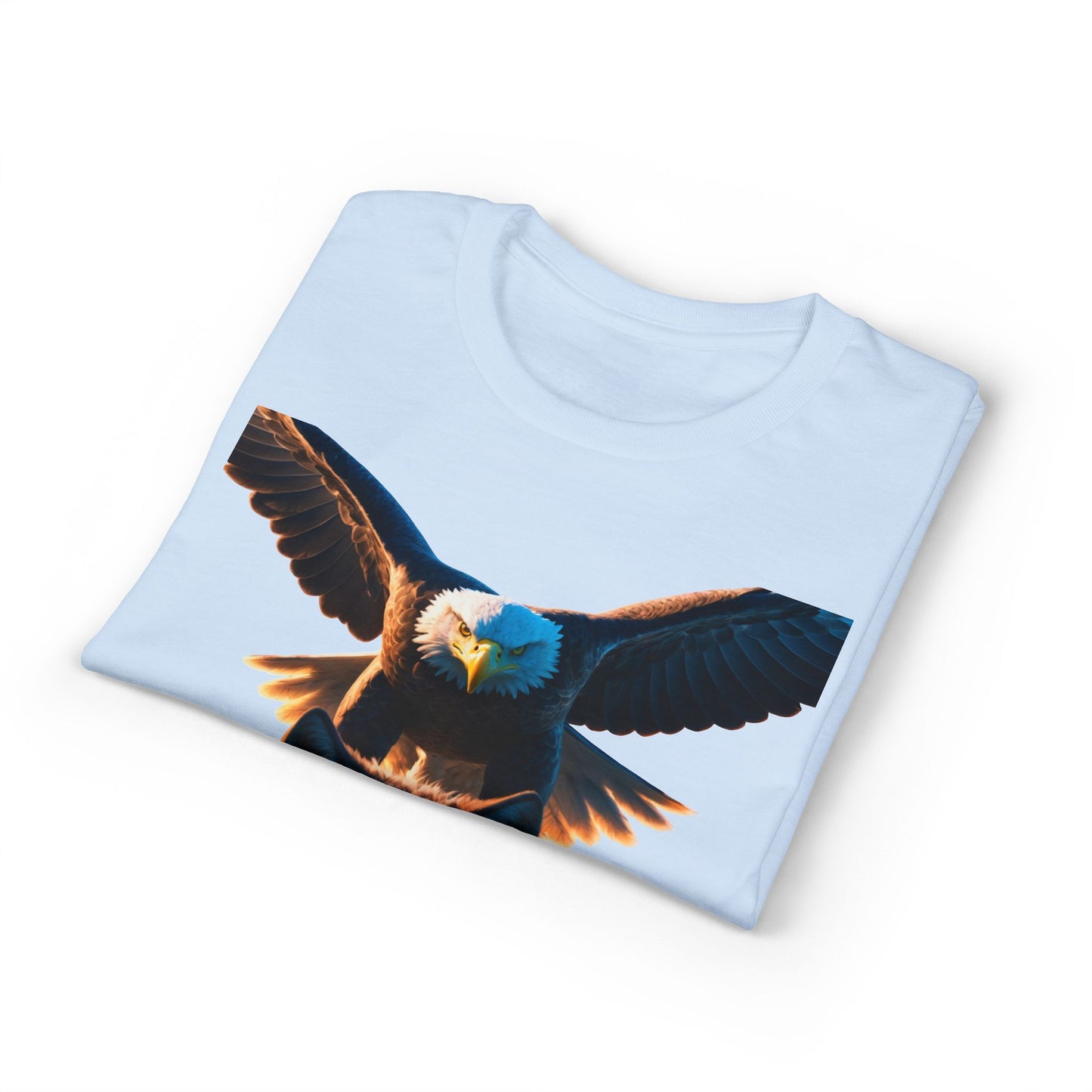 Eagle & Wolf Graphic T‑Shirt — Majestic Wildlife Nature Tee