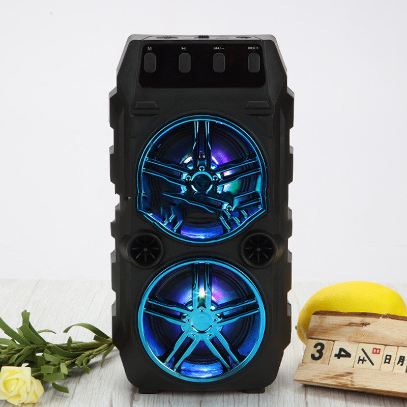 Wireless Bluetooth Speaker Dual Speakers Outdoor Portable Loud Speaker