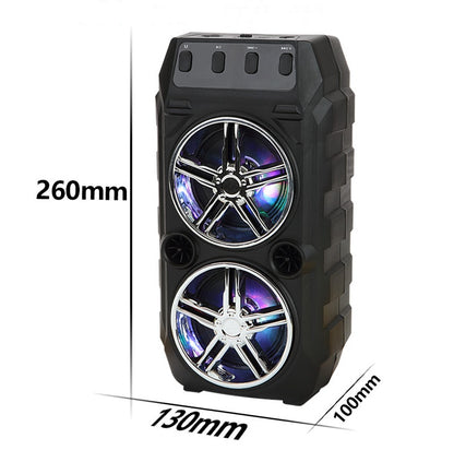 Wireless Bluetooth Speaker Dual Speakers Outdoor Portable Loud Speaker