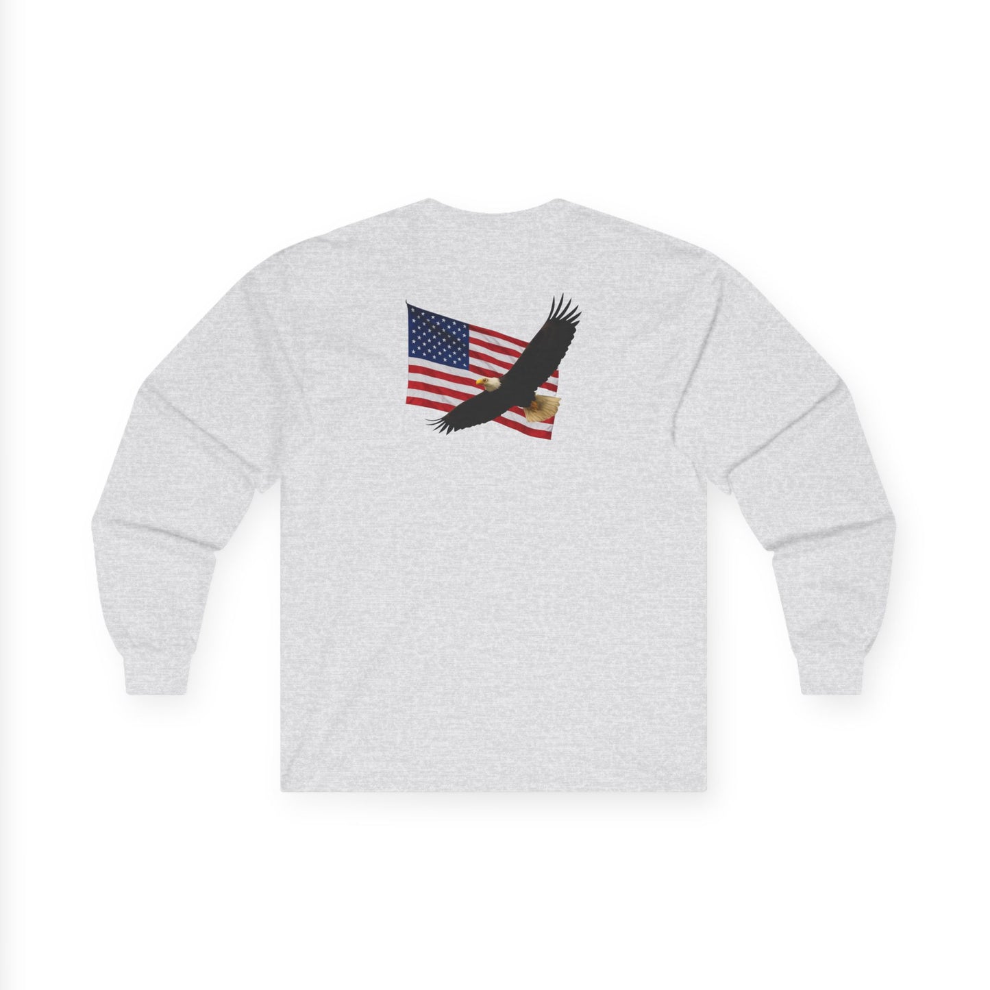 🦅 Patriotic Eagle Long Sleeve Tee
